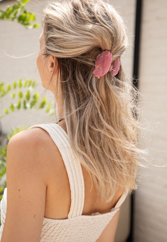 Mermaid Treasure Pink - Hair Clip