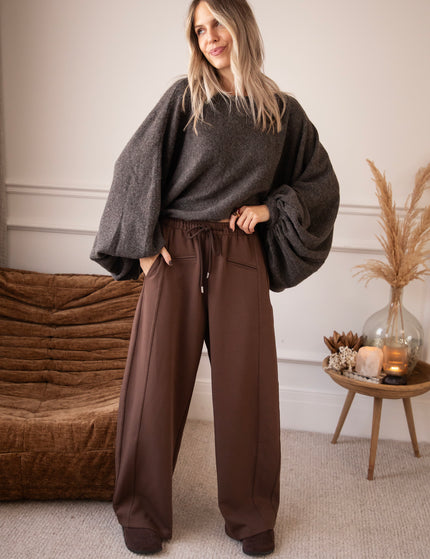 Ella Ease Brown - Pants
