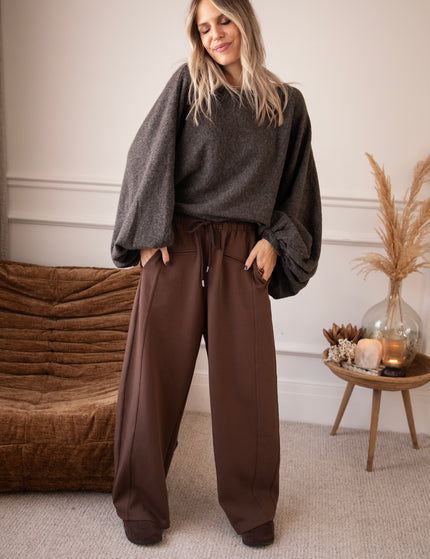 Ella Ease Brown - Pants