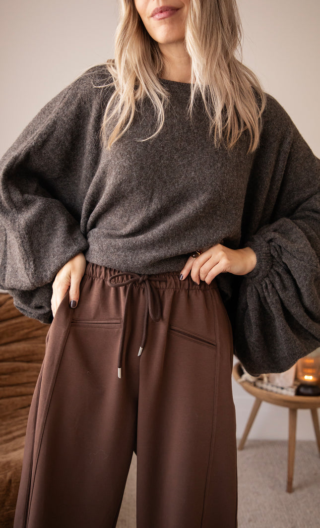 Ella Ease Brown - Broek