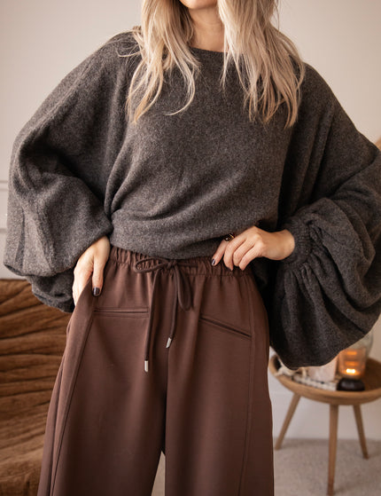 Ella Ease Brown - Pants