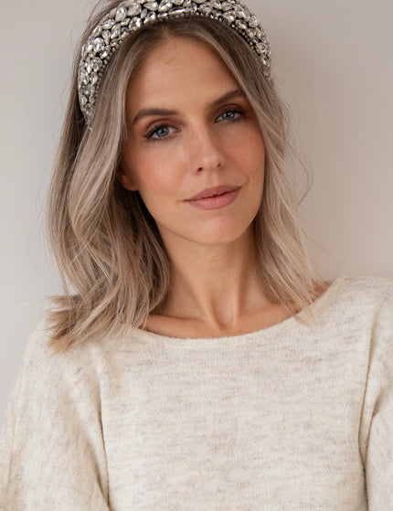 Dazzling Diamonds Silver - Diadeem