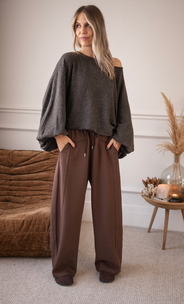 Ella Ease Brown - Broek