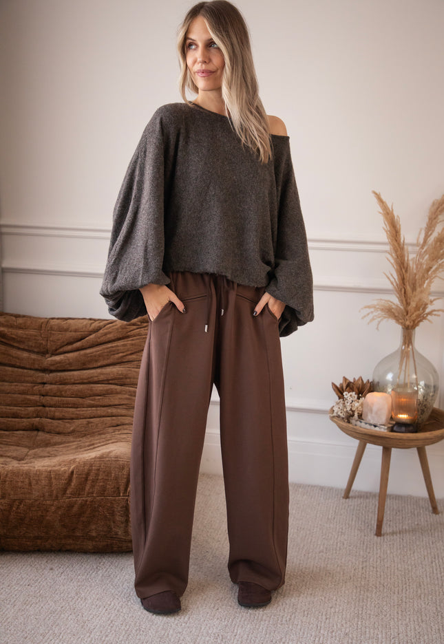 Ella Ease Brown - Broek