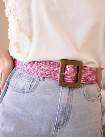 Gürtel - Glowing Cube - Rosa