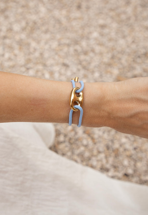 Tied Together Light Blue - Bracelet