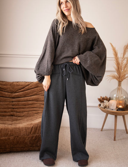 Ella Ease Dark Grey - Broek