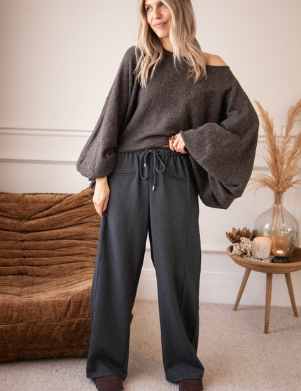 Ella Ease Dark Grey - Broek