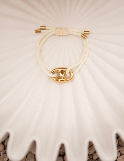 Tied Together  Beige - Armband
