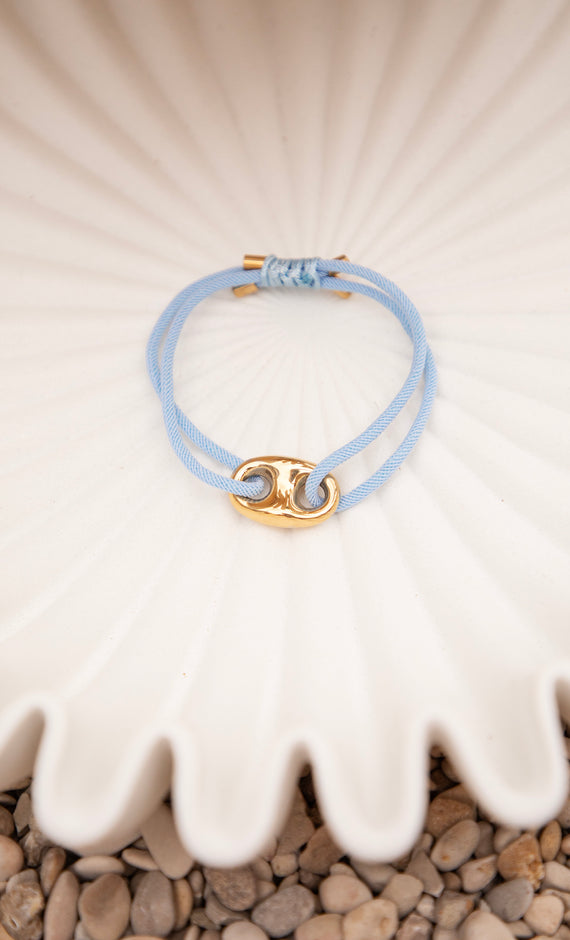 Tied Together Light Blue - Bracelet