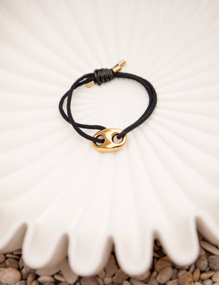 Tied Together  Black - Armband
