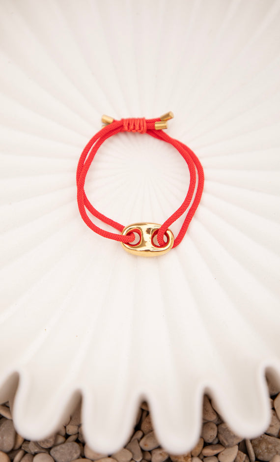 Tied Together Red - Bracelet