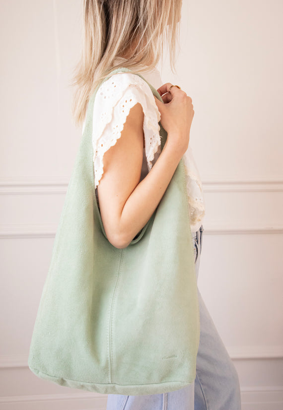 Handtasche - Noé Leather - Mint