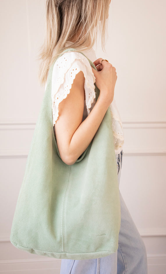 Handtasche - Noé Leather - Mint