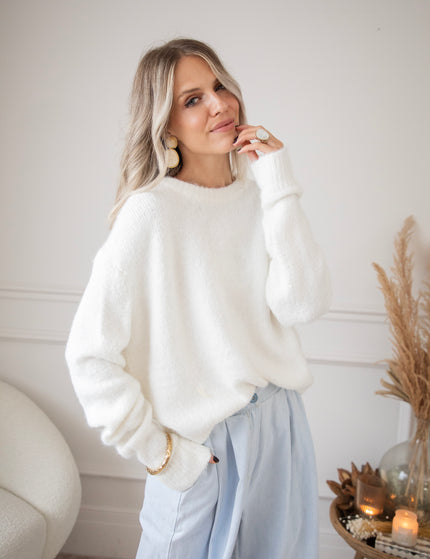 Pullover - Cosima - Weiß