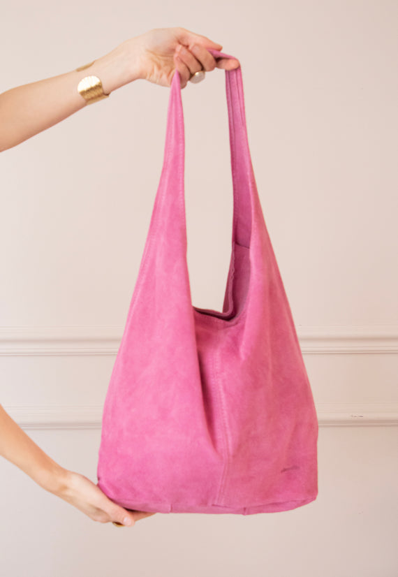 Handtasche - Noé Leather - Rosa