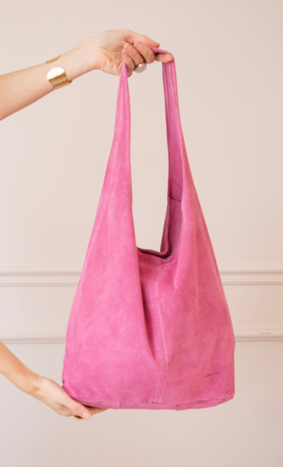Handtasche - Noé Leather - Rosa