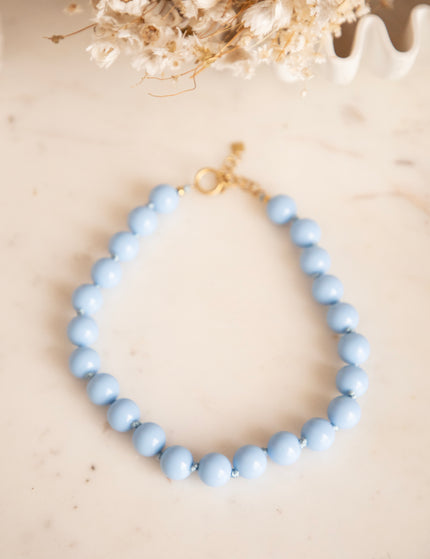 Dolce Bead Baby Blue - Ketting