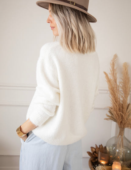 Pullover - Cosima - Weiß