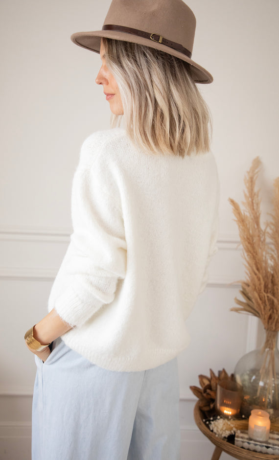 Cosima Off White - Sweater