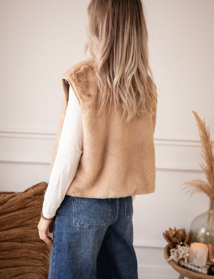 The Furry Tale Taupe - Cardigan