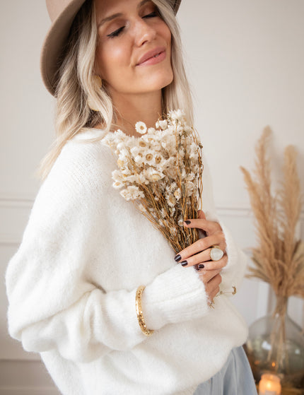 Pullover - Cosima - Weiß