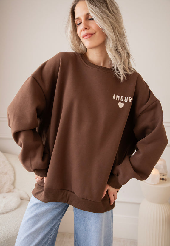 Simplicity Amour Brown - Sweater