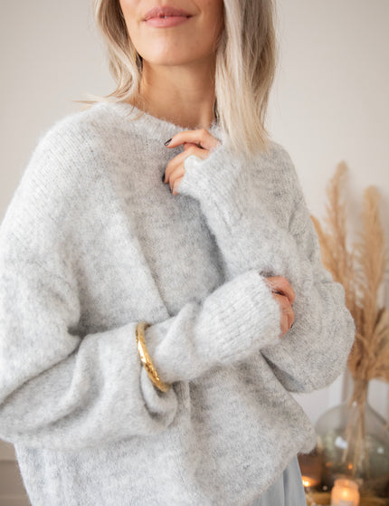 Pullover - Cosima - Hellgrau