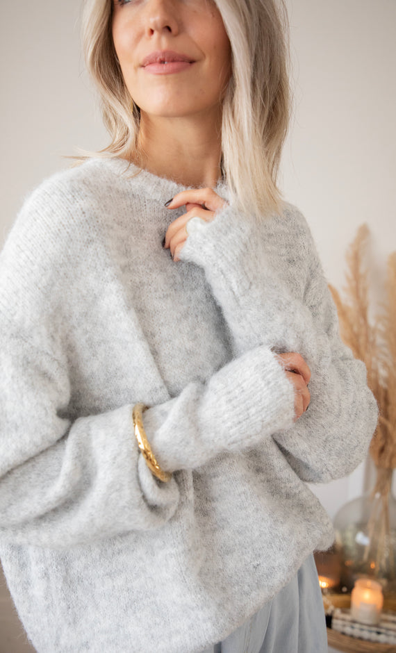 Cosima Soft Grey - Sweater