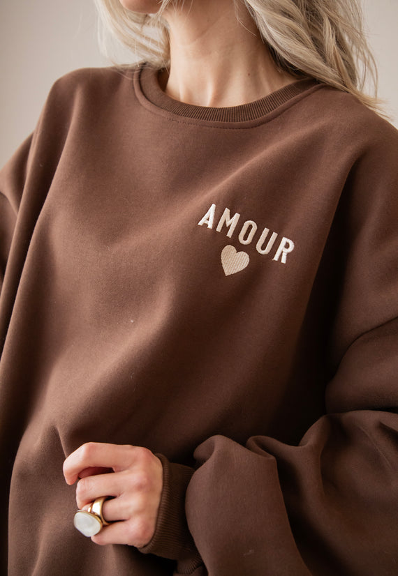 Simplicity Amour Brown - Sweater