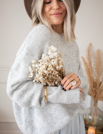 Pullover - Cosima - Hellgrau