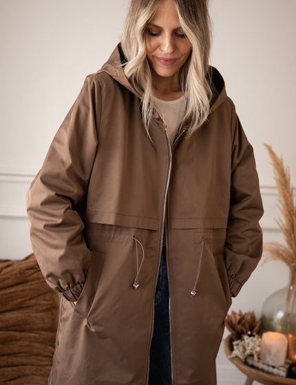 Polly Parka Hazelnut - Coat
