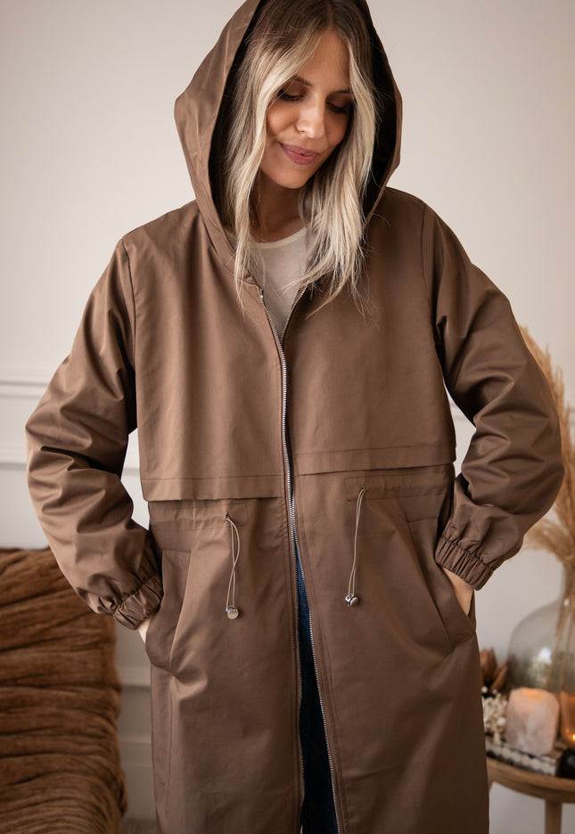 Polly Parka Hazelnut - Coat