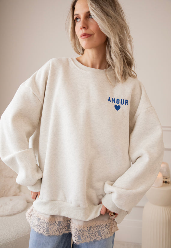 Simplicity Amour Soft Grey - Sweater