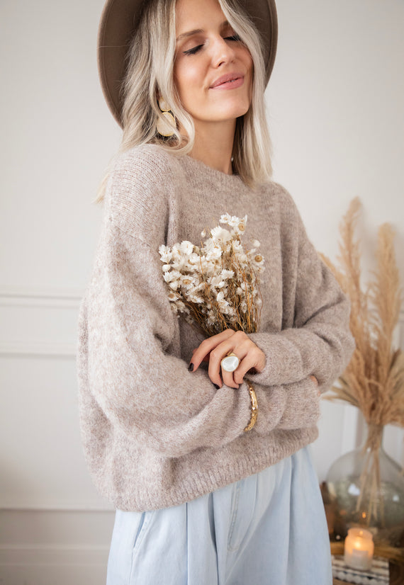 Pullover - Cosima - Braun