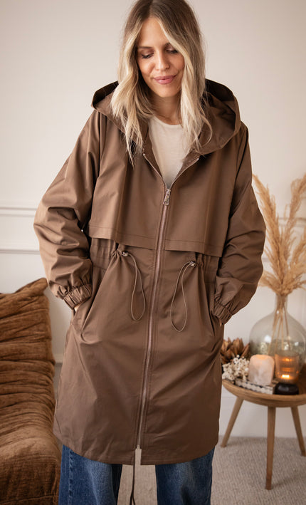 Polly Parka Hazelnut - Coat