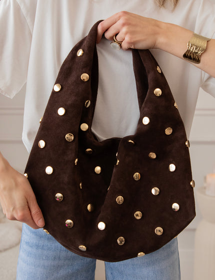 Indira Studs Choco - Handtas