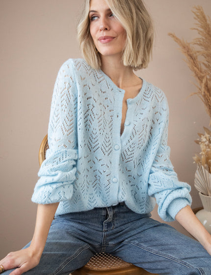 Tilly Soft Blue - Cardigan