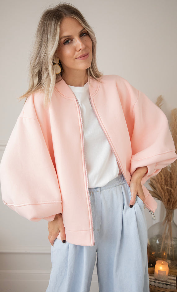 Bomberjacke - Snuggle Up - Babyrosa