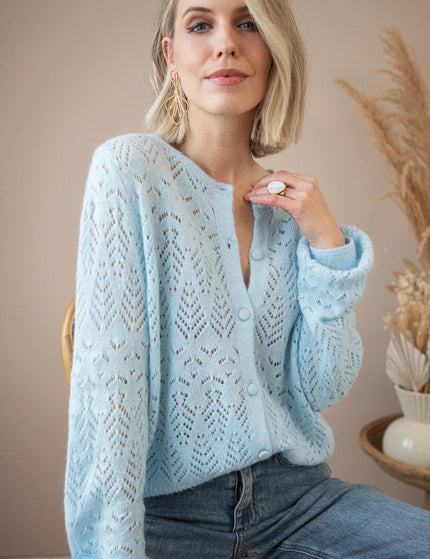 Tilly Soft Blue - Cardigan