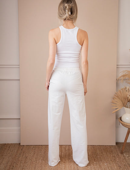 Lounge Life White - Broek