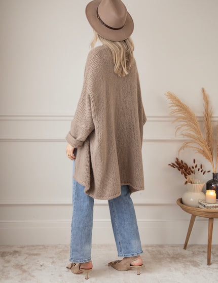 Extra Long & Comfy Taupe - Bernadette