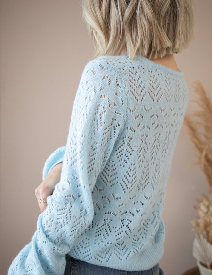 Tilly Soft Blue - Cardigan