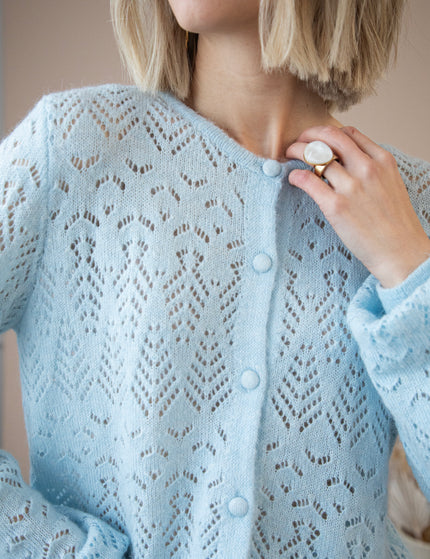 Tilly Soft Blue - Cardigan