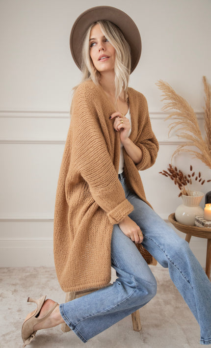 Extra Long & Comfy Camel - Bernadette