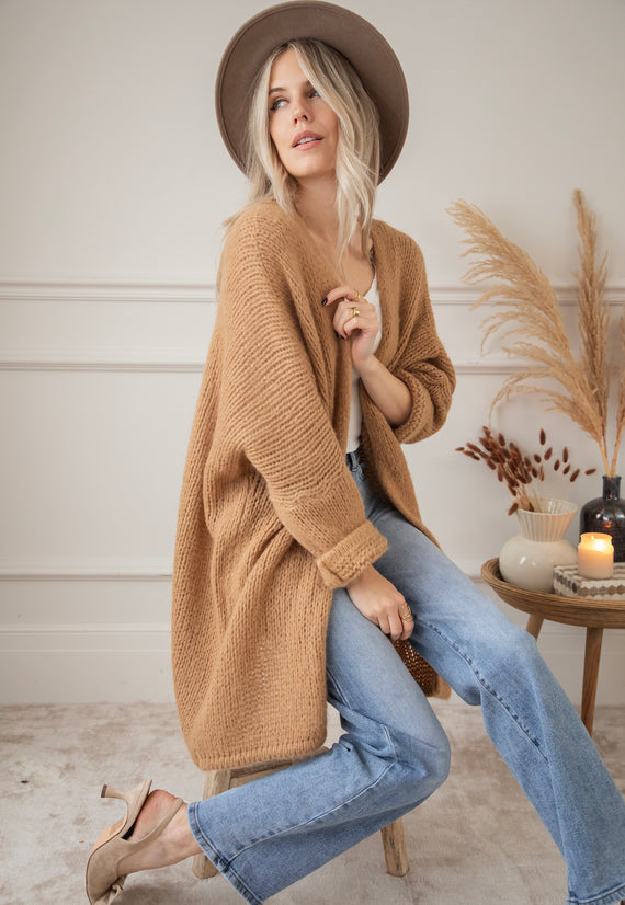 Extra Long & Comfy Camel - Bernadette