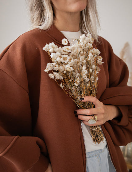 Snuggle Up Brown - Cardigan