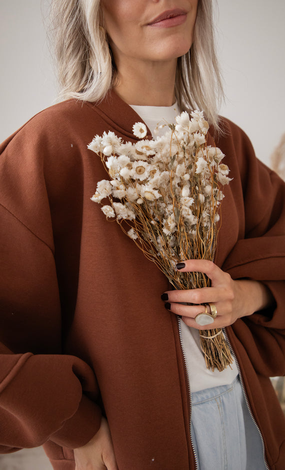 Bomberjacke - Snuggle Up - Braun