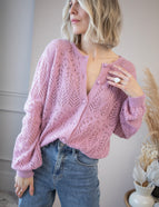 Tilly Old Pink - Cardigan