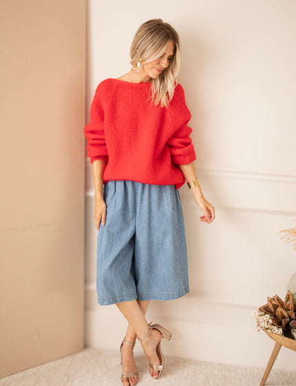 The Knot Knit Red - Sweater